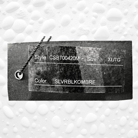 Cable & Gauge Ladies' Silver/Black Ombre Sequin Pants Pull On - XL - Picture 4 of 8